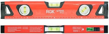 Уровень строительный RGK U7040 4610011873591 - изображение 2