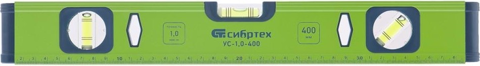 Уровень строительный СИБРТЕХ УС-1 400 мм 34100 34100