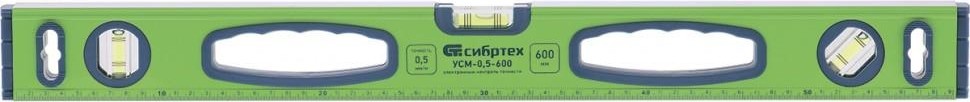 Уровень строительный СИБРТЕХ УСМ-0,5-600 600 мм 34114 34114