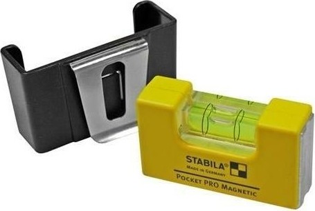 Уровень строительный STABILA тип Pocket Pro Magnetic с чехлом на пояс в блистере 17953 17953 - изображение 3