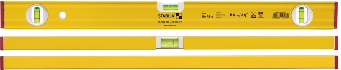 Уровень строительный STABILA тип 80AS-2 60 см 19170 19170