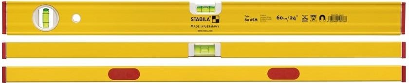 Уровень строительный STABILA тип 80ASM 200 см 19184 19184 - изображение 2