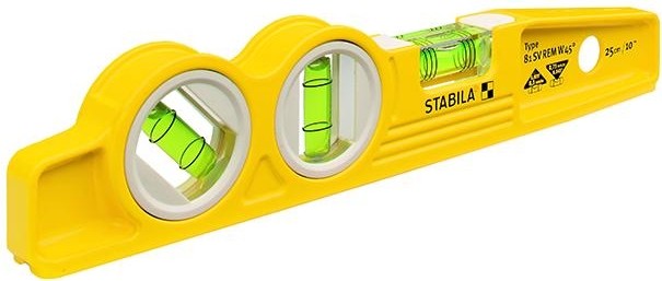 Уровень строительный STABILA тип 81SV REM W45 25 см 16672 16672