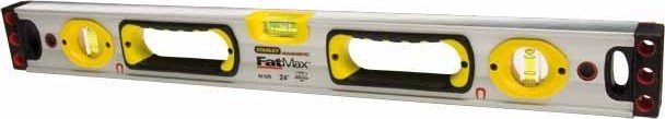 Уровень строительный STANLEY "FATMAX LEVEL" 1-43-549  120 см, магнитный 1-43-549