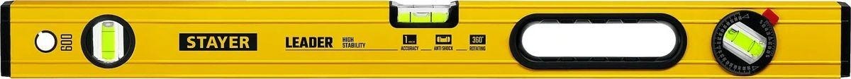 Уровень строительный STAYER LEADER фрезерованный 600 мм 3466-060_z01 - изображение 2