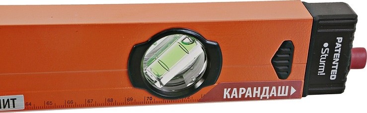 Уровень строительный Sturm 2015-09-800 магнитный, с карандашом - изображение 5