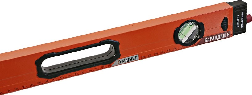 Уровень строительный Sturm 2015-09-1200 магнитный, с карандашом - изображение 5