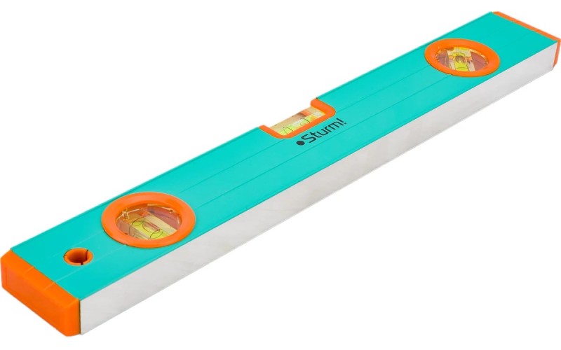 Уровень строительный Sturm 2015-02-400 алюмин., фрезерован. поверх - изображение 2