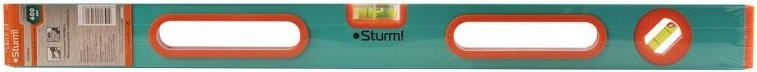 Уровень строительный Sturm 2015-02-600 алюмин., фрезерован. поверх