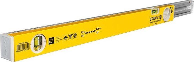 Уровень строительный телескопический STABILA тип 80Т 63 - 105 см 18879 18879