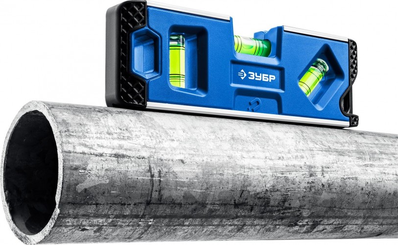 Уровень строительный ЗУБР Компакт3 магнитный 150 мм 34552 - изображение 5