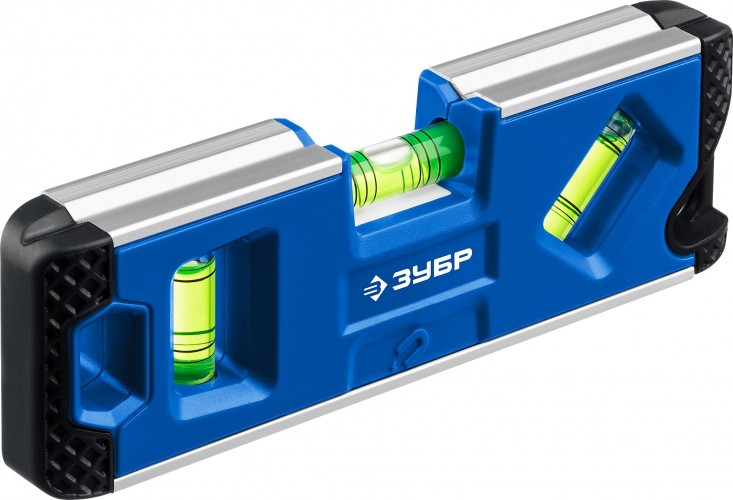 Уровень строительный ЗУБР Компакт3 магнитный 150 мм 34552