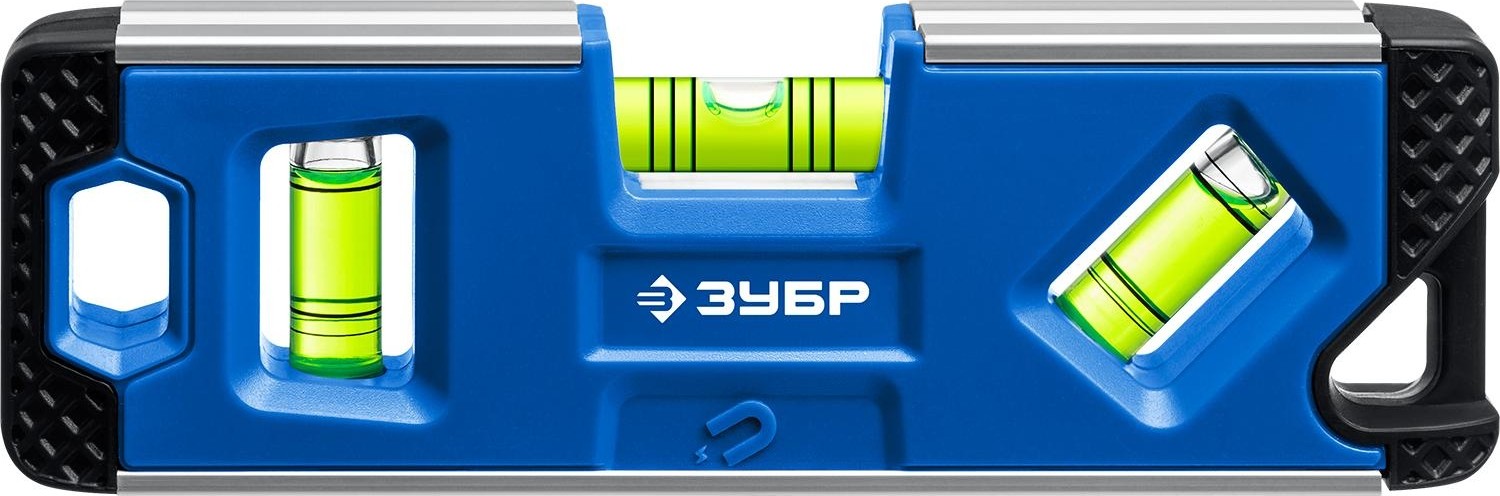 Уровень строительный ЗУБР Компакт3 магнитный 150 мм 34552 - изображение 2