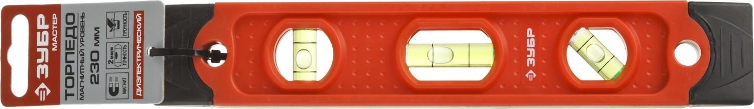 Уровень строительный ЗУБР Компакт магнитный 23 см 3459 - изображение 4