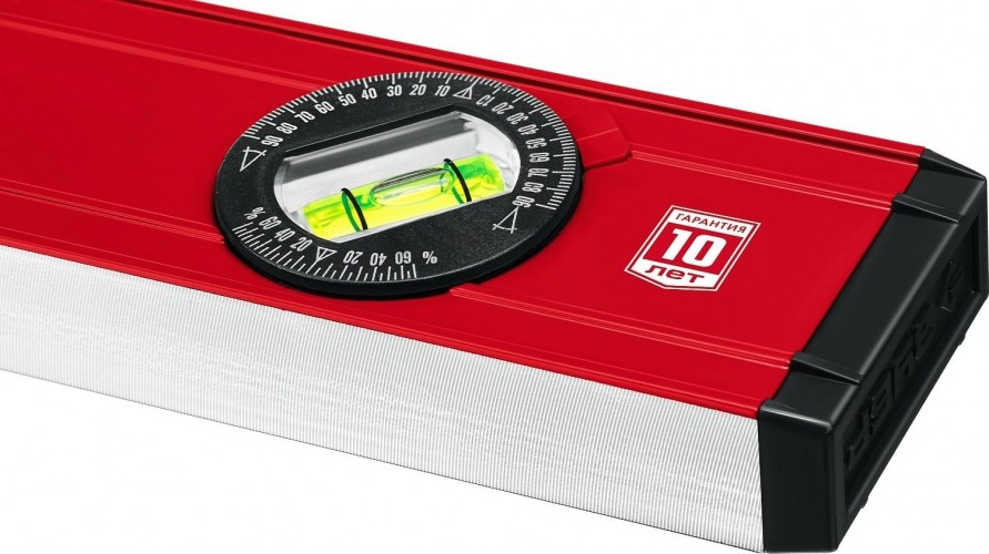 Уровень строительный ЗУБР МАСТЕР атлант 800 мм, мощным профилем 34585-080_z01 - изображение 4