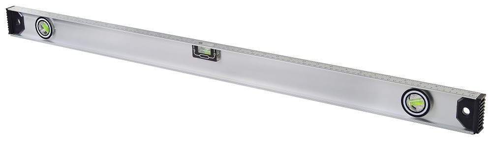 Уровень ВИХРЬ 1000 мм алюминиевый "рельс", 3 глазка (1 поворотный) 73/11/4/16 - изображение 2