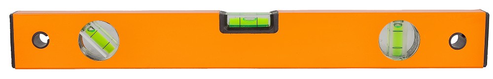 Уровень ВИХРЬ 400мм алюминиевый фрезерованный 3 глазка 73/11/4/1 - изображение 2