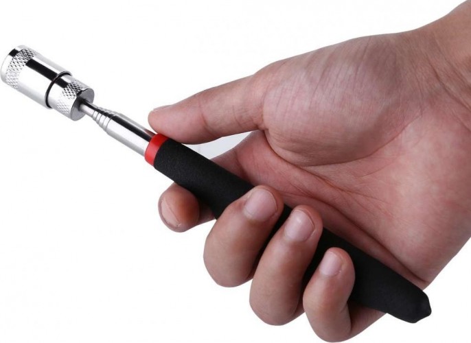 Усиленный телескопический магнит DEKO PT01 с подсветкой 197-810мм 065-0577 - изображение 4