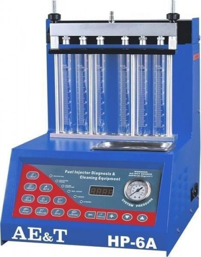 Установка AE&T HP-6A для проверки и очистки форсунок с УЗВ очисткой