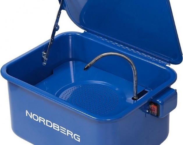 Установка для мойки деталей NORDBERG NW20 с электрическим насосом 19л ЦБ-00009512 - изображение 2