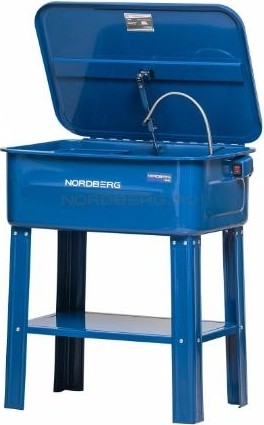Установка для мойки деталей NORDBERG NW90 с электрическим насосом, объем 75 л ЦБ-00000046
