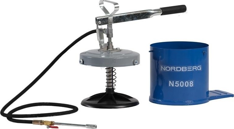 Установка для раздачи густой смазки NORDBERG N5008 емкость 8 кг ЦБ-00009950 - изображение 3