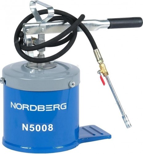 Установка для раздачи густой смазки NORDBERG N5008 емкость 8 кг ЦБ-00009950