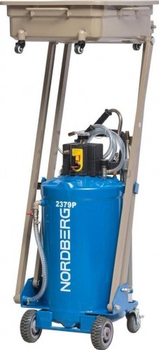 Установка для сбора масла NORDBERG 2380P пневматическая с пантографом, 80 л 2380PB