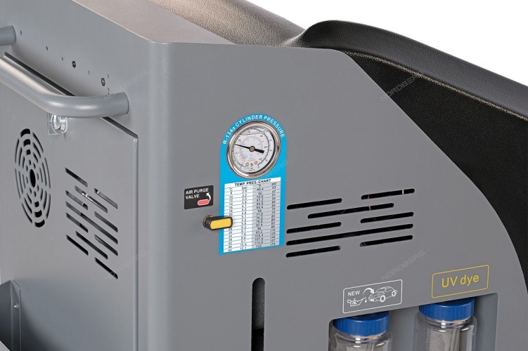 Установка для заправки автомобильных кондиционеров NORDBERG NF16 с принтером и тестом утечки - изображение 5