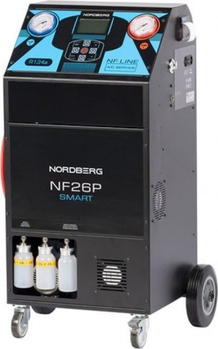 Установка для заправки автомобильных кондиционеров NORDBERG NF26P автомат с принтером ЦБ-0009690