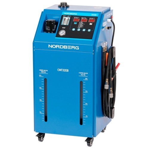 Установка NORDBERG CMT32EB для промывки и замены масла в АКПП