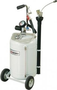 Установка откачки масла LUBEWORKS AOE 1065 пневмо, объем 65 л, 1,5-2 л/мин, 8 щупов AOE1065