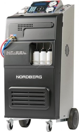 Установка заправки автомобильных кондиционеров NORDBERG NF22L 22 л.