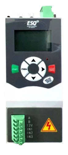 Устройство плавного пуска ESQ GS9mini-018 (37а, 380в, 18.5квт, встроенный шунтирующий контак 08.05.001021