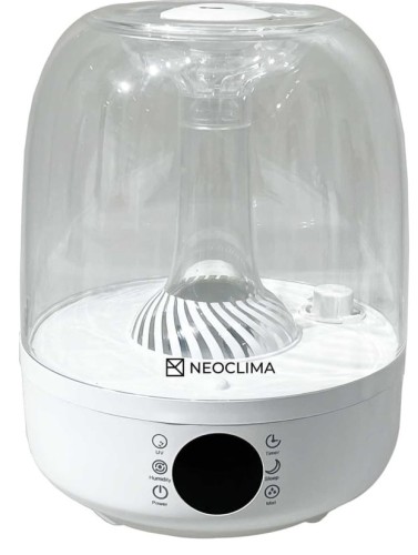 Увлажнитель воздуха NEOCLIMA NHL-4W ультразвуковой  4л, LED, сенсор UT-00000241