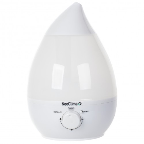 Увлажнитель воздуха NEOCLIMA NHL-220L бел. ультразвуковой, объем 2,3 л 00000021355