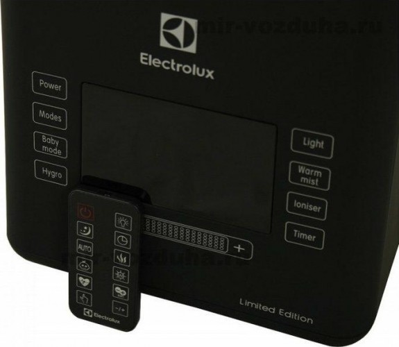 Увлажнитель воздуха ультразвуковой  ELECTROLUX EHU-3710D черный НС-1073571 - изображение 2