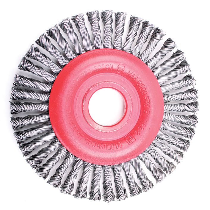 Дисковая щетка UZ115, жгутовая, диаметр 115мм