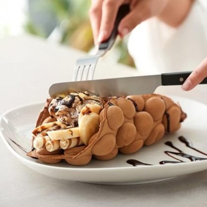 ВАФЕЛЬНИЦА ДЛЯ ГОНКОНГСКИХ ВАФЕЛЬ AIRHOT WB-HK1 BUBBLE WAFFLE - изображение 3