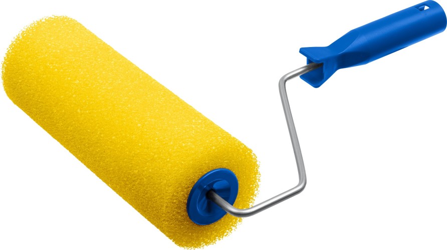 Валик малярный с ручкой ЗУБР СТРУКТУРНЫЙ ПОРОЛОН 80/240 мм 0368-24_z01