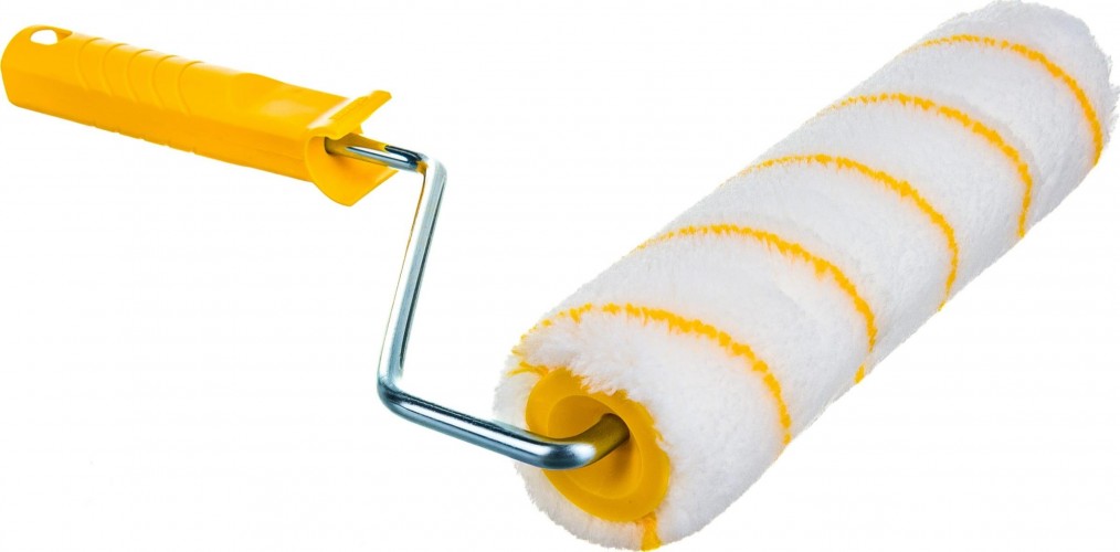 Валик малярный стержневой Biber 32542 полиамид, ворс 10-11мм, 230мм Тов-067413