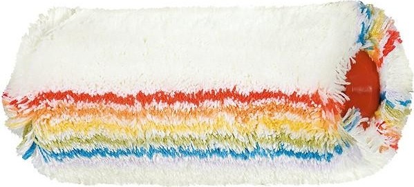 Валик малярный стержневой MATRIX ТЕТРАКОЛОР фасад., 180 мм ворс 18 мм, d-55 мм, d ручки-8 мм, полиакрил// 80771