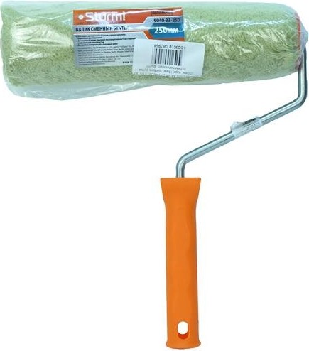 Валик малярный стержневой Sturm SYNTEX 9040-33-250S 48х250 мм, ручка 8мм 9040-33-250S