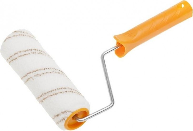 Валик малярный стержневой STAYER МИКРОВОЛОКНО в сборе, ворс 9 мм, бюгель 6 мм, 40x180мм, master 0343-18