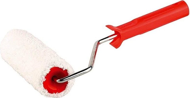 Валик малярный стержневой STAYER МИКРОВОЛОКНО в сборе, ворс 9 мм, бюгель 8 мм, 48x180мм, profi 0341-18