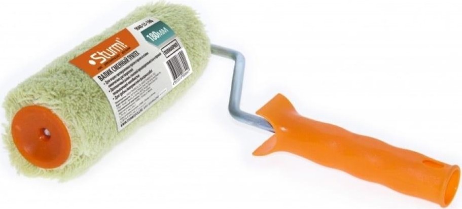 Валик малярный стержневой Sturm SYNTEX 9040-33-180S 48х180 мм, ручка 8мм 9040-33-180S - изображение 2