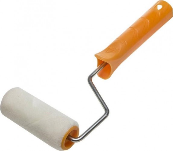 Валик малярный стержневой STAYER VELOUR в сборе, ворс 4мм, бюгель 6мм, 30х100мм, master 0331-10_z01