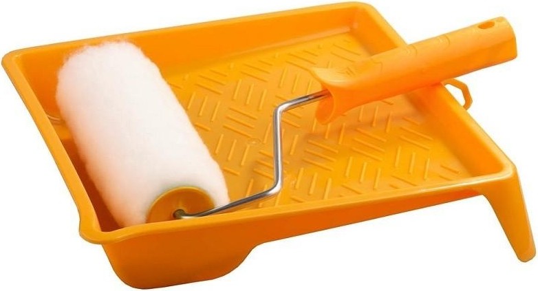 Валик малярный стержневой STAYER ВЕСТАН набор с ванночкой, 180мм 0540-18