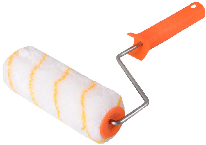 Валик малярный стержневой ВИХРЬ 180мм х 40мм для всех типов работ и лкм 73/3/1/4