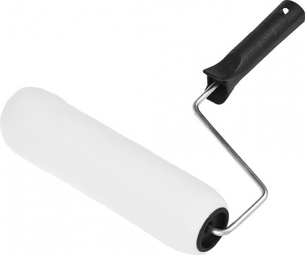 Валик малярный стержневой ЗУБР ПОРОЛОН 90 мм, d=62 мм, ручка d=6 мм, стандарт 03605-10_z01